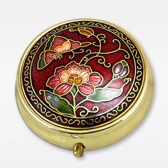 迷你藥盒-蝶戀花