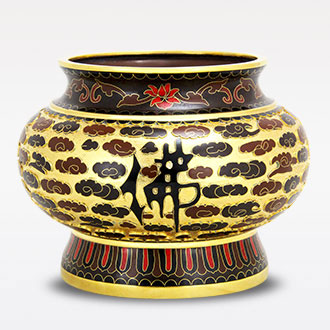 5寸金地香爐